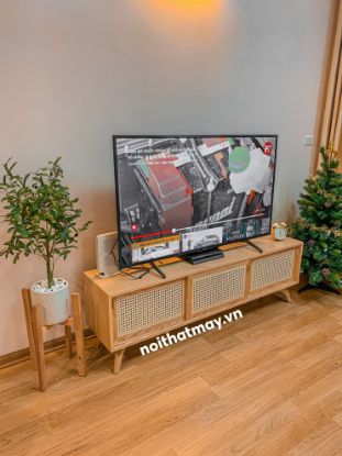 Hình ảnh cho bài viết Tìm hiểu về sản phẩm kệ tivi bằng mây đang được ưa chuộng trên thị trường